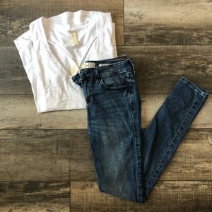 Hollister Low Rose Super Skinny Jean